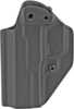 Mission First Tactical Appendix Holster Black Ambidextrous IWB/OWB For Glock 19,23,44