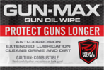 Real Avid Gun-Max Gun Oil Wipes 25 Per Pkg