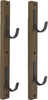 Allen 5659 Gun Collector Hardwood Gun Rack 2 Rifle/shotgun Brown/black Wood/steel