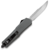 Cobratec Knives Sgyfs-3dns Fs-3 2.75" Otf Plain D2 Steel Blade Gray Aluminum Handle Features Glass Breaker