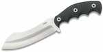 Columbia River CRKT Catchall 5.51" Fixed Sheepsfoot Plain Satin Brushed 8Cr13MoV Blade Grn Black W/Rubber Overlay Handle