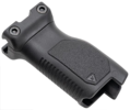 Strike Industries Angled Vertical Grip Long Black Polymer With Cable Management Storage For Picatinny 