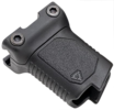 Strike Industries Angled Vertical Grip Short Black Polymer With Cable Management Storage For Picatinny