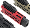 Strike Industries 6" M-Lok Red Aluminum With Faux Suppressor For CZ Scorpion EVO (7.72" Barrel Leng