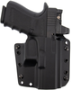 Galco Gunleather Corvus Belt/IWB Holster Black Kydex IWB/OWB Glock 17 Gen3-5 Right Hand