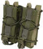 High Speed Gear Taco MOLLE Double Pistol Magazine Pouch OD Green Nylon W/Polymer Divider