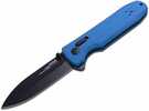 S.o.g Sog12610657 Pentagon Xr Lte 3.60" Folding Spear Point Tini Cryo Cts Xhp Blade/blue G10 Handle Includes Belt Clip