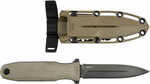 S.o.g Sog17610257 Pentagon Fx 4.77" Fixed Spear Point Plain Black Titanium Nitride Cryo Cpm S35vn Blade/g10 Blackout Han