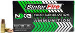 9mm Luger 50 Rounds Ammunition Sinterfire Inc 100 Grain FMJ