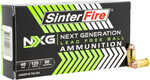 Sinterfire Inc Sf40125nxg Next Generation (nxg) 40 S&w 125 Gr Lead Free Ball 50 Bx/ 20 Cs