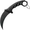 Cold Steel Cs-92FK FGX 4" Fixed Plain Karambit Black Griv-Ex Blade/Black W/Overmold Kray-Ex Handle