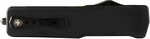 Templar Knife Lzbr321 Premium Weighted Large 3.55" Otf Drop Point Plain Black Oxide Stonewashed Powdered D2 Steel Blade/