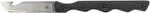 Templar Knife Neck 2.46" Fixed Drop Point Plain Powder Coated D2 Steel Blade/ 4.22" Black Canvas Micarta Handle