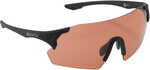 Beretta Usa Challenge Evo Glasses Orange Lens Black Frame