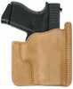 Galco Ph800 Front Pocket Natural Horsehide Glock 43/43x/43 Mos Ambidextrous Hand