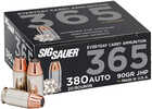 Sig Sauer 365 380 ACP V-Crown Ammo 20 Round Box