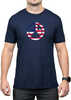 Magpul Mag1281410l Independence Icon T-shirt Navy Short Sleeve Large