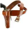 Galco Wwr321 Wrangler Holster Owb Open Top Style Made Of Leather With Tan Finish, High-ride Design, Retention Strap & Be