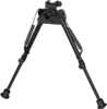 Harris Bipods S-lp Sl P Made Of Steel/aluminum With Black Anodized Finish, 9-13" Vertical Adjustment, Rubber Feet, Picat