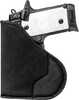 Sentry 35wb04bk Hexgrip Iwb/pocket Black Nylon For 2" Revolver/5 Shot Sm Frame 380 W/crimson Trace Ambidextrous