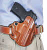 Desantis Gunhide 002tb8wz0 Speed Scabbard Owb Tan Leather Belt Slide Fits Springfield Prodigy Wo Red Dot 5" Barrel Lef