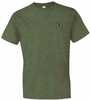Hornady 99600m T-shirt Od Green Cotton Short Sleeve Medium