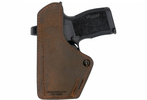 Versacarry 1cc2621g19 Compound Custom Iwb Brown Polymer Belt Clip Fits Glock 19 Right Hand