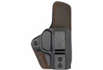 Versacarry Cfc211shd Comfort Flex Custom Iwb Brown Polymer Belt Clip Fits S&w M&p Shield Right Hand