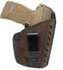 Versacarry Cfd2112 Comfort Flex Deluxe Iwb Size 02 Brown Leather Belt Clip Right Hand
