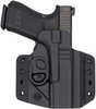 C&G Holsters 0006100 Covert OWB Black Kydex Belt Loop Fits Glock 19 23 45