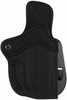 1791 3 Way Outside Waistband Holster Size 6 Matte Finish Leather Construction Black Ambidextrous 3wh-6-sbl-a