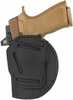 1791 4 Way Inside/outside Waistband Holster Size 6 Matte Finish Leather Construction Stealth Black Right Hand 4wh-6-sbl-