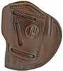 1791 4 Way Inside/outside Waistband Holster Size 6 Matte Finish Leather Construction Signature Brown Right Hand 4wh-6-sb