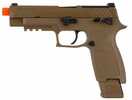 Sig Sauer Airguns Airpfm17gg Proforce M17 Soft Green Gas 6mm Plastic Bb 21rd Coyote Tan Optic Cut Slide Polymer