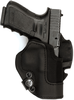 C&g Holsters Universal Paper Black Kydex Belt Clip Belts 1.75" Wide Compatible W/ Single Stack 10/45 Glock