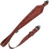 Allen 8508 Leather Sling Western Scallop, Brown