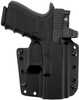 Galco Cvs224rb Corvus Iwb/owb Black Kydex Belt Loop Fits Cz P-10f/glock 17 Gen 5/zev Tech Right Hand