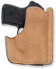 Galco Ph838 Front Pocket Natural Horsehide Fits Glock 42/sig P365 Ambidextrous Hand