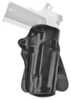 Galco Sm2-652b Speed Master 2.0 Owb Black Leather Paddle Fits Mossberg Mc1sc/ruger Max-9/s&w M&p Shield Plus/shield 3"9/