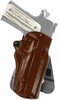 Galco Sm2-800 Speed Master 2.0 Owb Tan Leather Paddle Fits Cz P-10m/glock 43/43x Right Hand