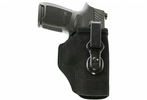 Galco Tuc882b Tuck-n-go 2.0 Iwb Black Leather Uniclip/stealth Clip Fits Staccato C2 Ambidextrous Hand