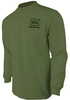 Glock Ap96065 Born In Austria Military Green Pre-shrunk Cotton Long Sleeve Small