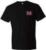 Hornady Gear T-shirt Blue Line Black Short Sleeve Medium