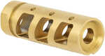 Rise Armament Ra701308tin Ra-701 Gold Nitride Titanium With 5/8"-24 Tpi Threads For 30 Cal