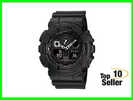 G-shock/vlc Distribution Ga1001a1 G-shock Tactical Xl 52mm Keep Time Black Features Stopwatch/speedometer