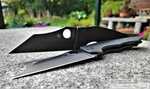 Spyderco C253gpbbk Yojumbo 3.98" Folding Wharncliffe Plain Black Dlc Cpm S30v Ss Blade/black Textured G10 Handle Include