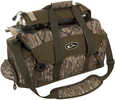 Drake Waterfowl DA2020006 Blind Bag (Large), Mossy Oak Bottomland, Waterproof Nylon, 18 Pockets, Sunglass Pocket, Thermo