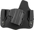 Galco Kt800Rb KingTuk Deluxe IWB Black Kydex/Leather Fits Glock 43, UniClip, Right Hand