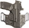DeSantis Gunhide 195KA3WZ0 Veiled Partner OWB Black Kydex Belt Slide Fits Glock 19/19 G5/19X/23/32/45 Right Hand