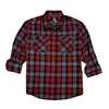 Hornady Gear 32196 Flannel Shirt 3xl Red/black/gray, Cotton/polyester, Relaxed Fit Button Up